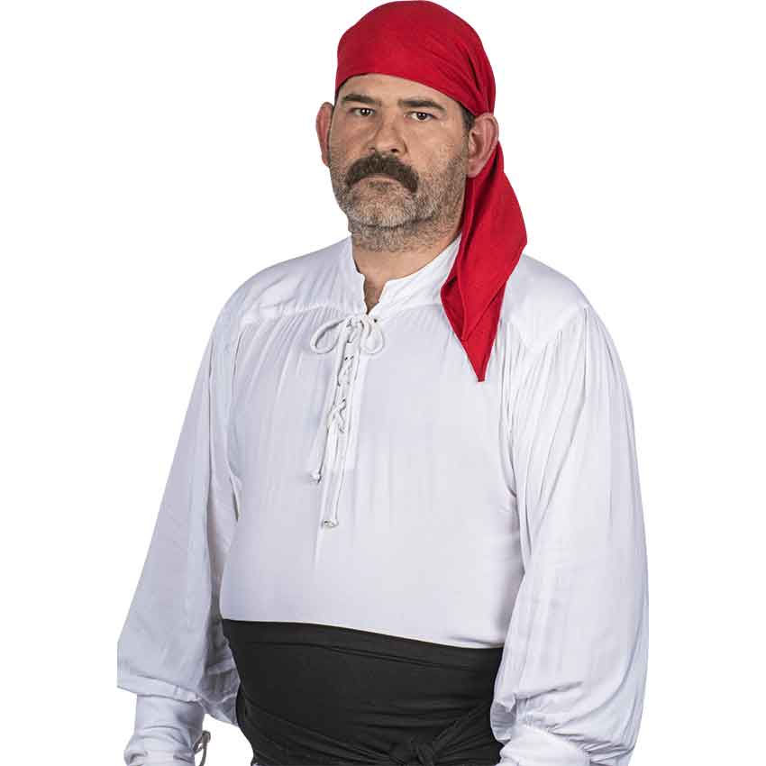 0302 adult hat pirate red bandana vintage Playmobil 
