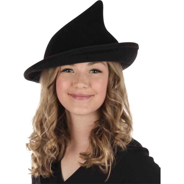 Black Modern Witch Hat
