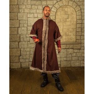 Fur Trimmed Rudolf Coat