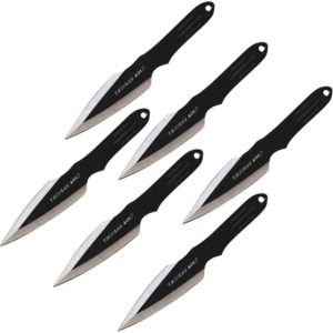 Set of Six Speed Throwing Knives