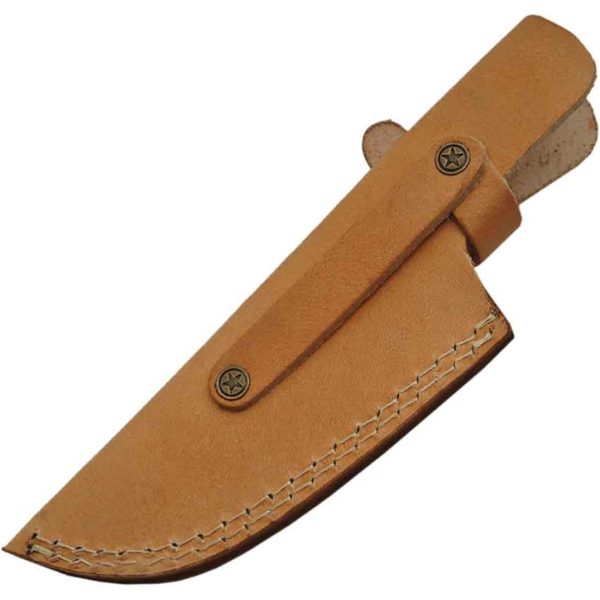 Hooked Pakkawood Hunter Knife