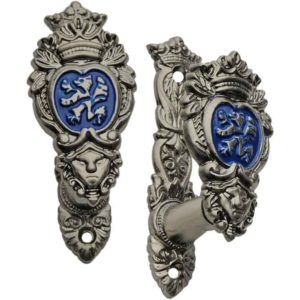 Blue Rampant Lion Sword Hangers