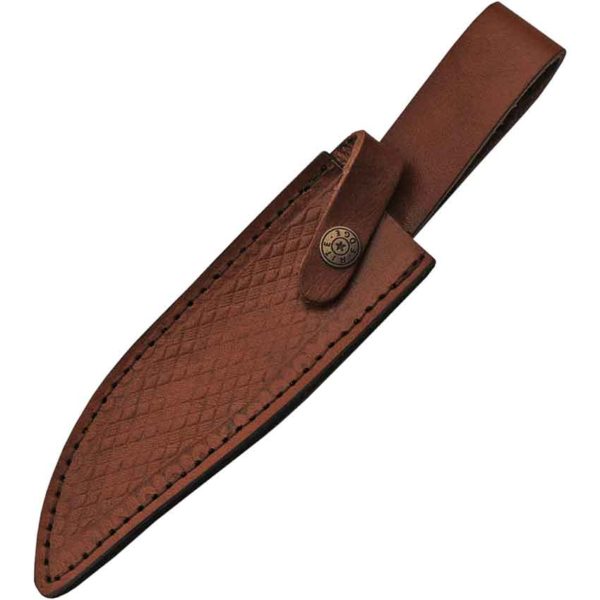 Walnut and Pakkawood Hilt Bowie Knife
