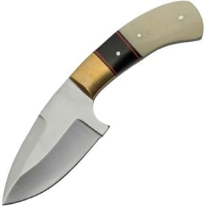 Camel Bone with Horn Skinner Knife