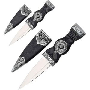 Set of 2 Thistle Sgian Dubh