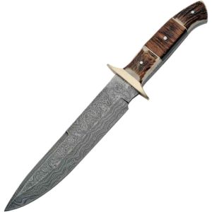 Plainsman Damascus Bowie Knife