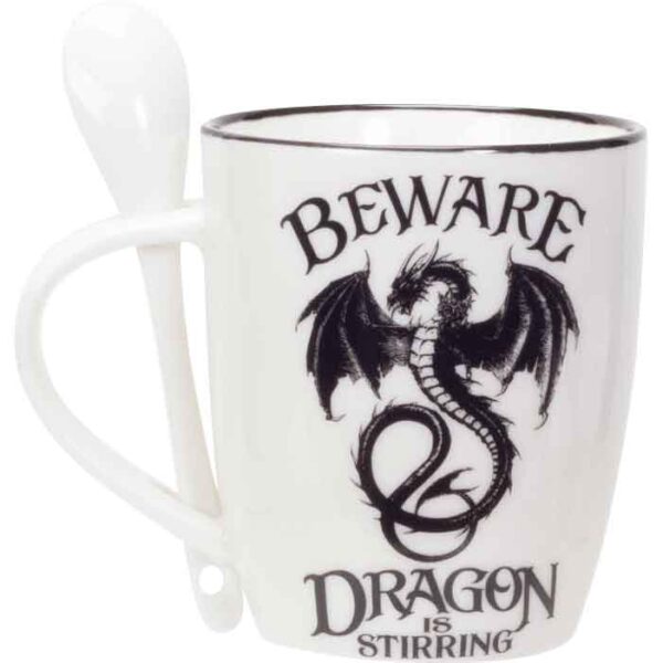 Dragon is Stirring Mug and Spoon Set