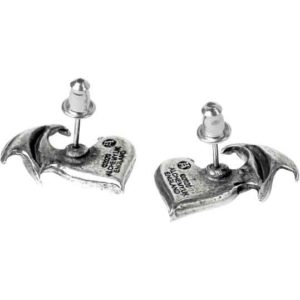 Black Soul Stud Earrings