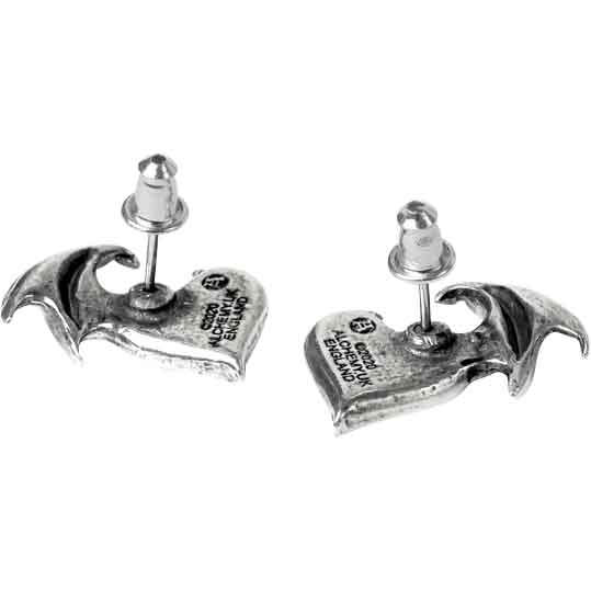 Black Soul Stud Earrings
