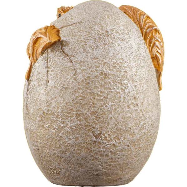 Gold Wyrmling and Egg Statue