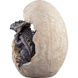 Blue Wyrmling and Egg Statue