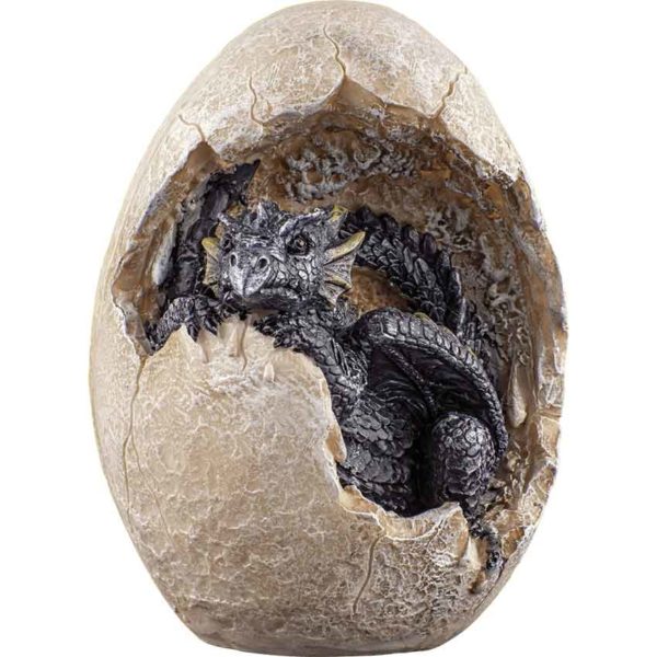 Blue Wyrmling and Egg Statue
