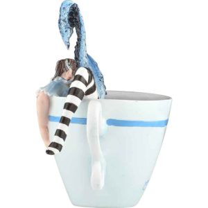 Need Coffee Snoozing Fairy by Amy Brown