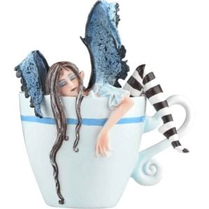 Need Coffee Snoozing Fairy by Amy Brown