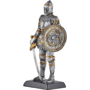 Medieval Swordsman Statue