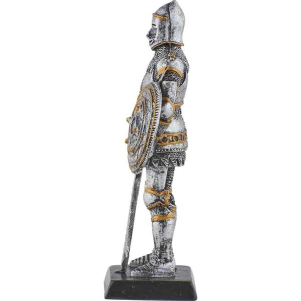 Medieval Swordsman Statue