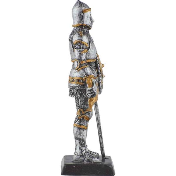 Medieval Swordsman Statue