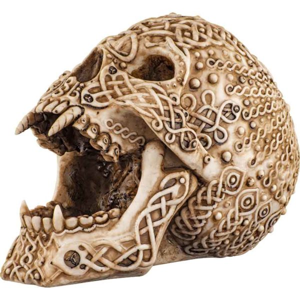 Fanged Celtic Skull