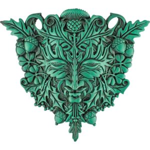 Acorn and Clover Greenman Plaque