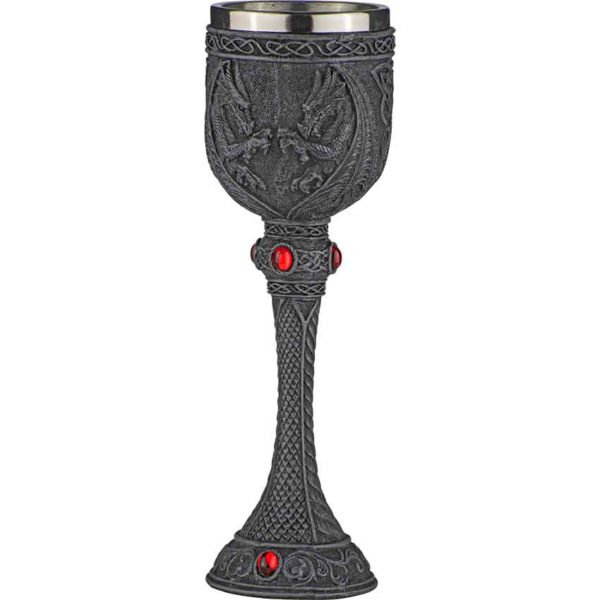 Celtic Dragon Goblet