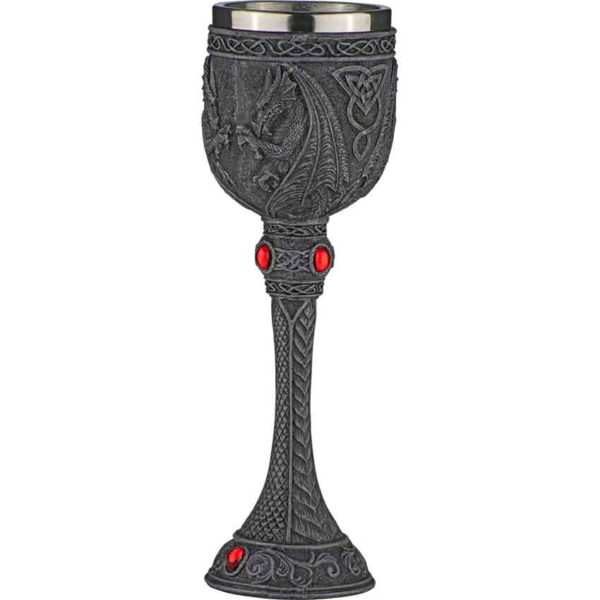 Celtic Dragon Goblet