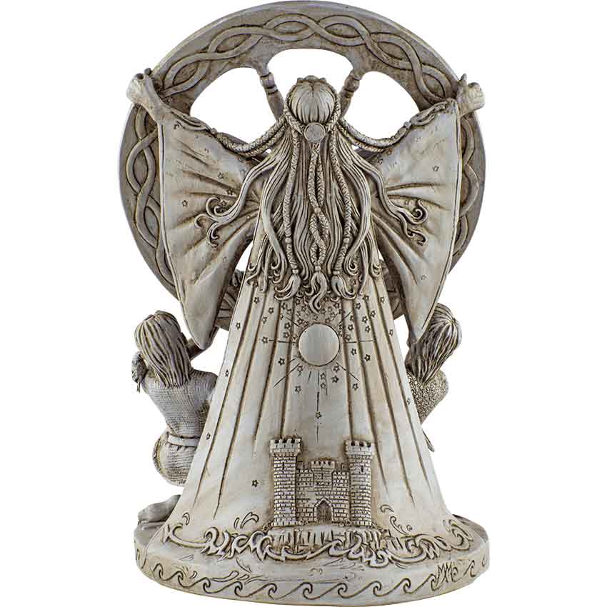 洋楽 12 Morgan Wild Dionysian Earth Sacrament Grey Arianrhod Statue - CC10888 - Medieval Collectibles