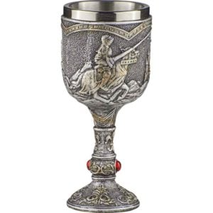Horseback Medieval Knight Goblet