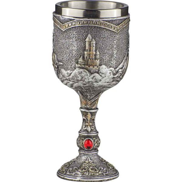 Horseback Medieval Knight Goblet