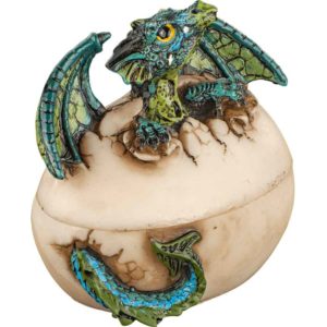 Blue Baby Dragon Box