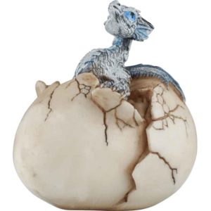 Lounging Baby Dragon Statue