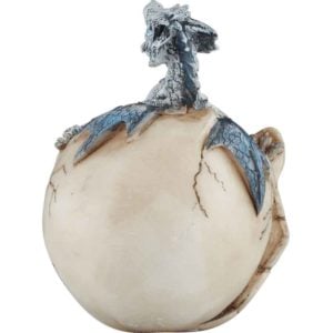 Lounging Baby Dragon Statue