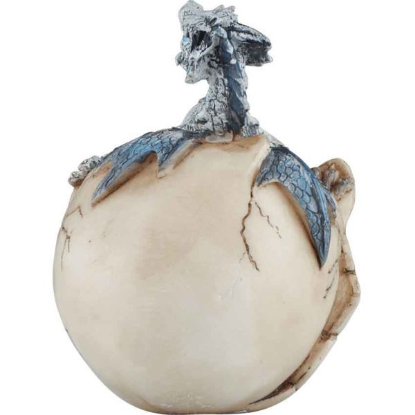 Lounging Baby Dragon Statue