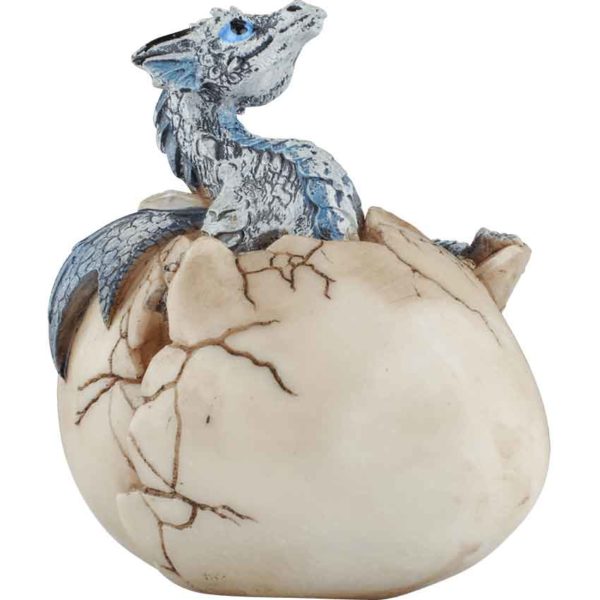Lounging Baby Dragon Statue