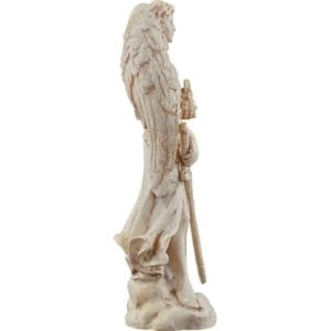 White Archangel Jeudiel of Leadership Statue
