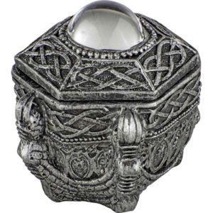 Celtic Dragon Claw Keepsake Box