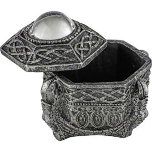 Celtic Dragon Claw Keepsake Box