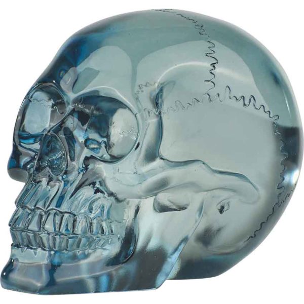 Translucent Blue Skull