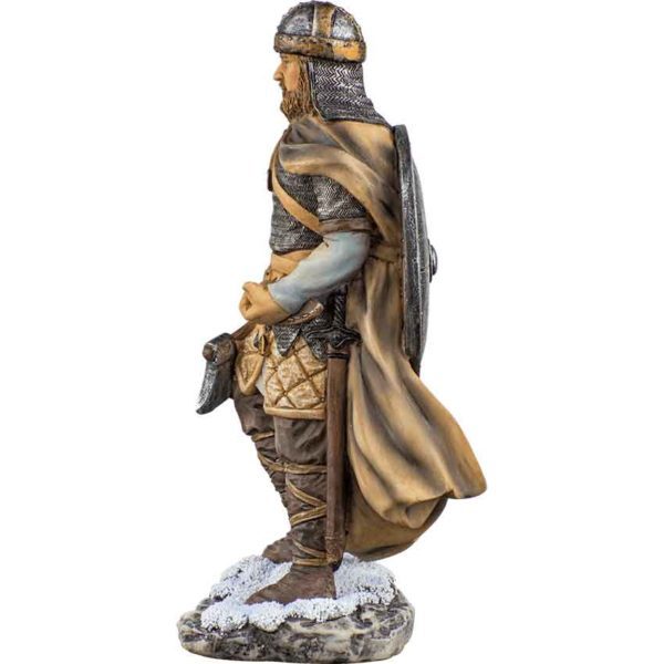 Full Color Viking Warrior Statue