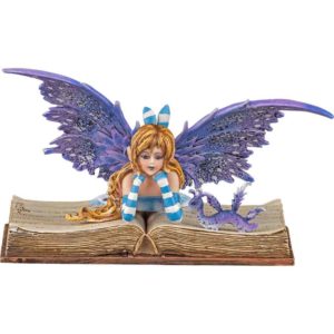 Bookworm Fairy Statue