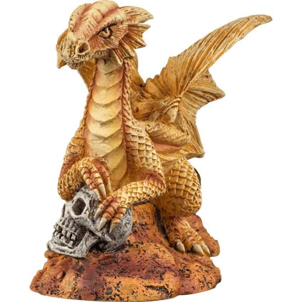 Baby Desert Dragon Statue