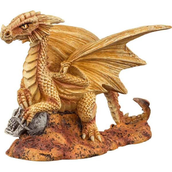 Baby Desert Dragon Statue