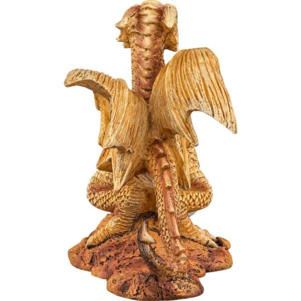 Baby Desert Dragon Statue