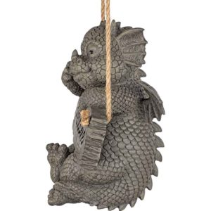 Welcome Sign Dragon Garden Statue