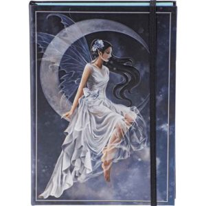 Embossed Frost Moon Fairy Journal