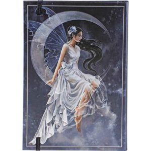 Embossed Frost Moon Fairy Journal
