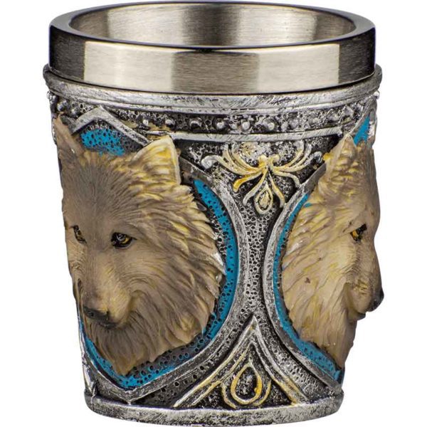 Grey Wolf Shot Glass