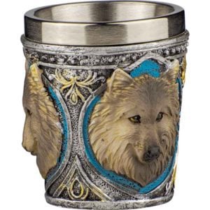 Grey Wolf Shot Glass
