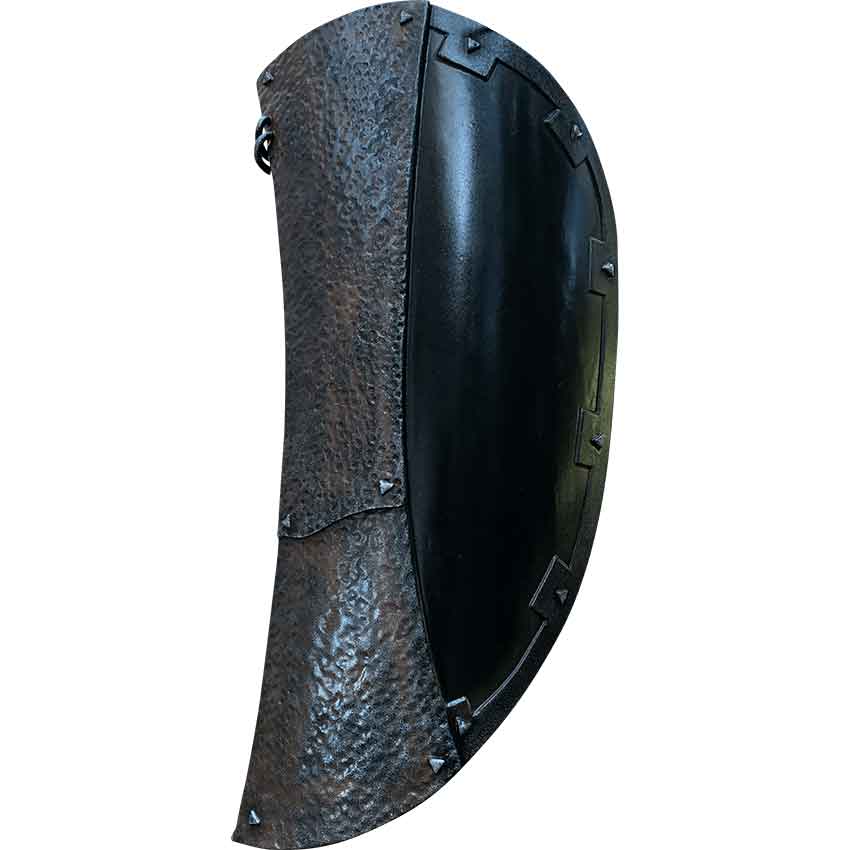 Image of LARP Raider Shield with Rust Patina