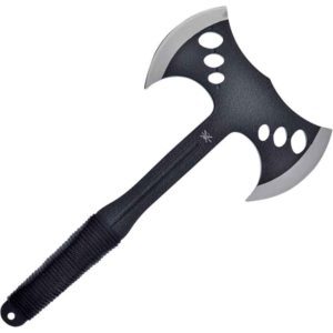 Black Cord Double-Headed Axe