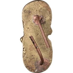 Viking Sea Serpent Brass Belt Decoration